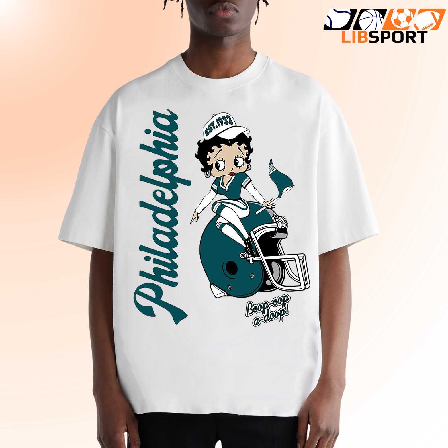 Philadelphia Eagles Boop Oop A Doop Shirt, Unisex Game Day Merch Gift